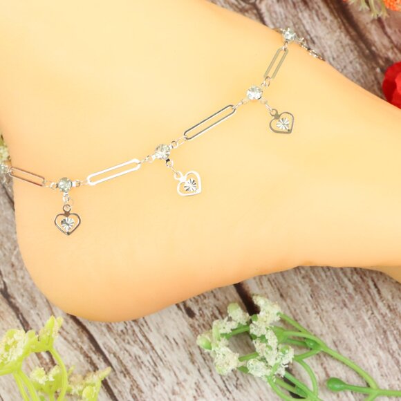 "Dainty Anklet for Women – Elegant Everyday Jewelry & Perfect Gift | MLCRC1196 - Picture 2 of 10